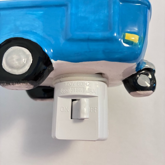 Retro Camper Ceramic Night Light Blue New - Picture 9 of 12